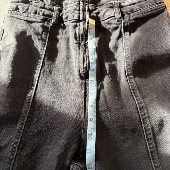 Free People Jaded One Piece Moto Jumpsuit We The Free Flare Zip Black - Picture 6 of 6